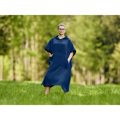 Nelly Mušelínové pončo dámské Tmavě modrá