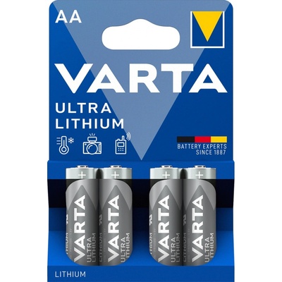 Varta Professional Lithium AA 4ks 6106301404 – Zbozi.Blesk.cz