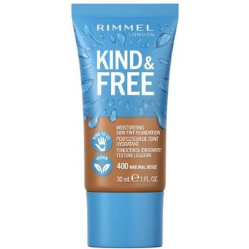 Rimmel London Kind & Free Skin Tint Foundation хидратиращ фон дьо тен 30 ml нюанс 400 Natural Beige