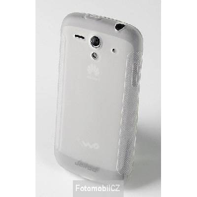 Silikonové pouzdro kryt JEKOD TPU + fólie White pro Huawei Ascend G300