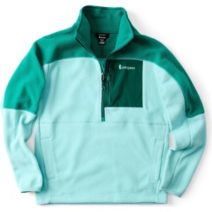 Cotopaxi Дамски поларен пуловер Cotopaxi Women's Abrazo Fleece Half-Zip Jacket Fleece jumper - Malachite (105-6029-0612)