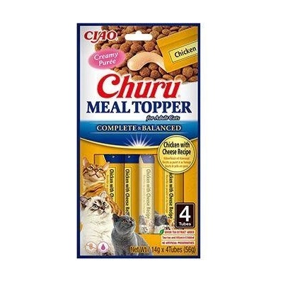 Chúru Cat Meal Topper Chicken with Cheese Recipe 4 x 14 g