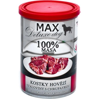 Max Deluxe Adult Kostky Hovězí svaloviny s chrupavkou 800 g