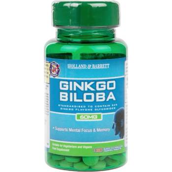 Image 1 of Holland & Barrett Ginkgo Biloba 60 mg [120 Таблетки]