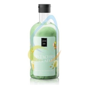 Lavish Care Душ гел с аромат на шам фастък / сладолед (Pistachio Gelato)