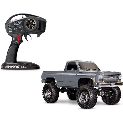 Traxxas RC auto TRX-4 Chevrolet K10 1979 TQi RTR strieborné 1:10