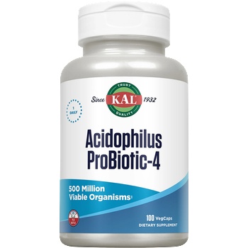 KAL Acidophilus ProBiotic-4 - 100 вег. капсули