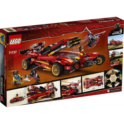LEGO® NINJAGO® 71737 Kaiův červený bourák