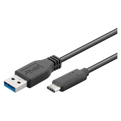 PremiumCord 8592220016999 propojovací USB 3.0 s konektory USB-C - USB-A, 3m, černý