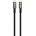 DeTech Кабел за данни DeTech DE-C-C, 100W, 4K, 10GB/s, Type-C - Type-C, PD, 1.0m, Black - 40345 (DE-40345)
