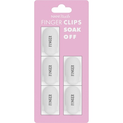 NANI klipy na nechty pre odstránenie gél laku 5 ks