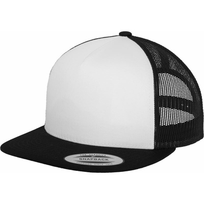 Flexfit 6006 5 panelová Trucker 55.6006 black/white/black