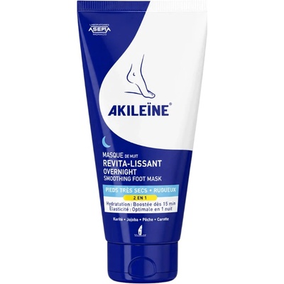 Akileine Výživný regeneračný krém na suché chodidlá Blue 150 ml