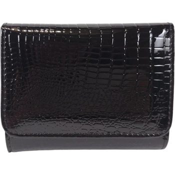 Черно лачено портмоне - Malia