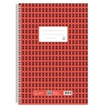 Fűzfői Papírmanufaktúra Спирална тетрадка, A4, квадратна, 80 листа, FŰZFŐI "Novum" 80880000FG (80880000FG)