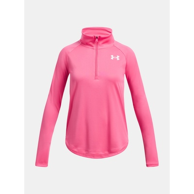 Момичешка тениска Under Armour Tech Graphic 1/2 Zip Under Armour | Rozov | Момичешки | 160