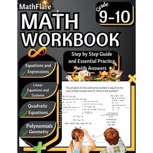 MathFlare - Math Workbook 9th and 10th Grade | MathFlare Publishing (ISBN: 9798869327857)