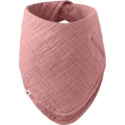 Bibs Bandana mušelínový slintáčik z BIO bavlny Dusty Pink