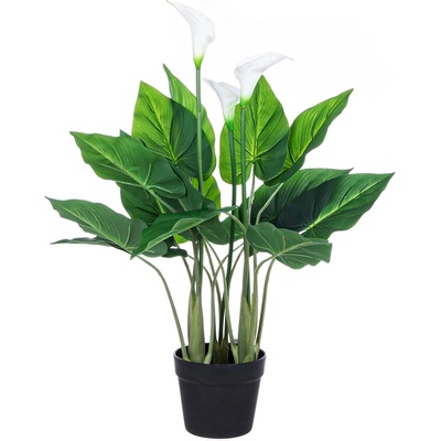 ИЗКУСТВЕНО РАСТЕНИЕ calla 68cm ЗЕЛЕНО (0172496)