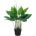 Bizzotto ИЗКУСТВЕНО РАСТЕНИЕ calla 68cm ЗЕЛЕНО (0172496)