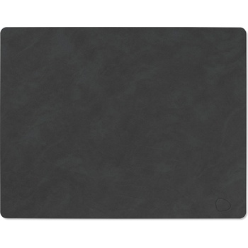 LIND DNA Подложка за маса SQUARE NUPO 35 x 45 см, черен, кожа, LIND DNA (LIND981914)