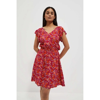 Moodo Червена шарена рокля Moodo Moodo | Cherven | ЖЕНИ | XS