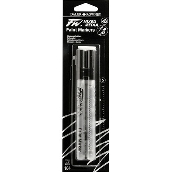 Daler-Rowney FW Комплект хастари Black 1-3 mm 2 бр (160320104)