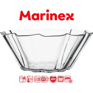 Marinex Стъклена купа за кекс 1.3л (42-1012)
