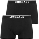 Lonsdale Oxfordshire Men Boxer Shorts Pack of 2