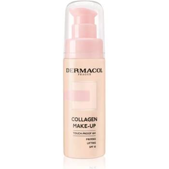 Dermacol Collagen хидратиращ фон дьо тен с изглаждащ ефект цвят 4.0 Tan 20ml