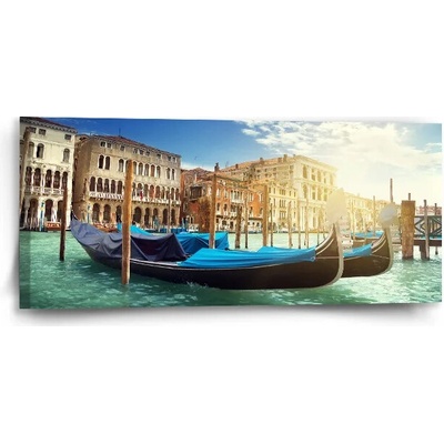Sablio Obraz Gondola - 110x50 cm