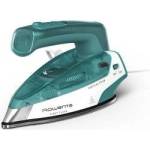 Rowenta First Class Travel Steam Iron, foldable travel size, 45 g/min extra steam boost, compact, lightweight, quick heating, vertical steam, 1000 Watts, White/Petrol, DA1610E0 Ютии