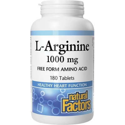 Natural Factors L-Arginine 1000 mg [180 Таблетки]