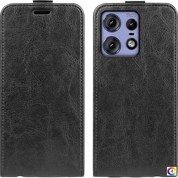 Motorola Edge 50 Pro 5G Flip3 Кожен Калъф и Скрийн Протектор