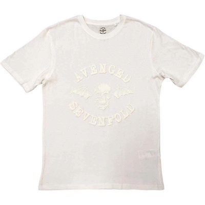 Avenged Sevenfold Classic Deathbat (Hi-Build White-On-White) White XL Риза (ASTS45MW04)