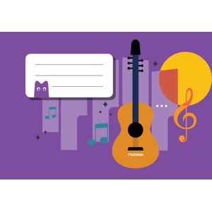 Muziker A5 Music Нотна тетрадка (<![CDATA[MUZ-A5]]>)