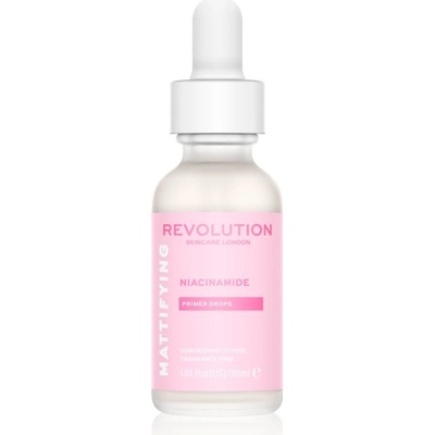 Revolution Skincare Niacinamide Mattifying Priming Drops Podkladová báze 30 ml