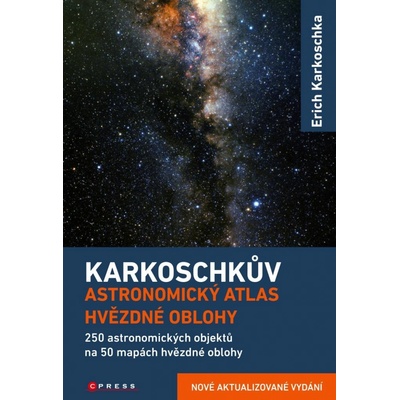 CP KARKOSCHKŮV ASTRONOMICKÝ ATLAS HVĚZDNÉ OBLOHY