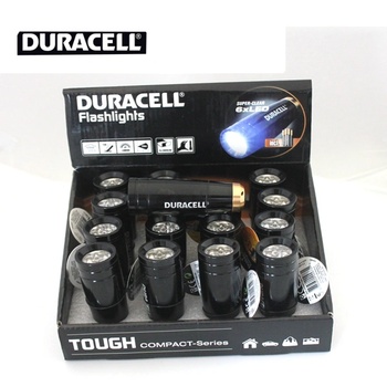 Duracell Ръчен фенер с 6 светодиода, 16 броя в стилаж (d cmp-1 - z)