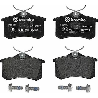 Sada brzdových destiček, kotoučová brzda BREMBO P 68 024