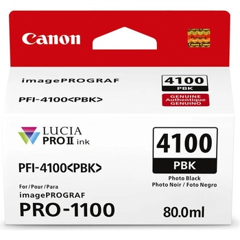 Canon PFI-4100 6777C001 снимка черен (photo black) оригинална касета (6777C001)