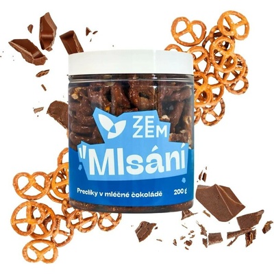 ZEZEM Preclíky v mléčné čokoládě 200 g