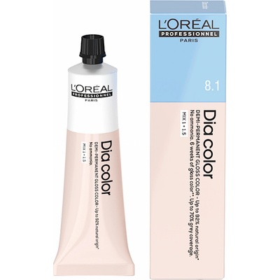 L’Oréal Professionnel Přeliv na vlasy Loréal Professionnel Dia color 8.1 světlá blond popelavá 60 ml