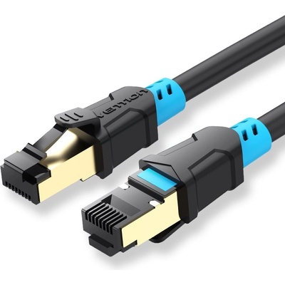 Vention VAP-A06-B1500 Cat.6, SFTP, Patch, 15m, černý