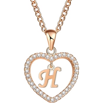 HARAHU Колие Писмо - h / Златна kp5191 (5191)