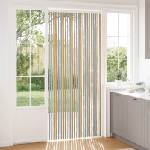 vidaXL Мрежа против насекоми Шенил Сив и бежов 100 x 230 cm 100% ПП (42034467)