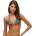 Superdry Print Triangle bikini top - Green (Green Leaf Paisley)
