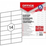 Office Products Labels Office Products A4 105x42.3mm white (100)