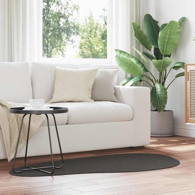 vidaXL Килими за помещение HUARTE Антрацит 80 x 150 cm Полиестер (4103754)