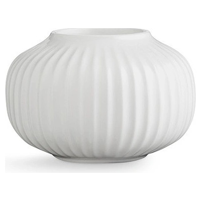 Keramický svícen Hammershoi Tealight White 10 cm Kähler